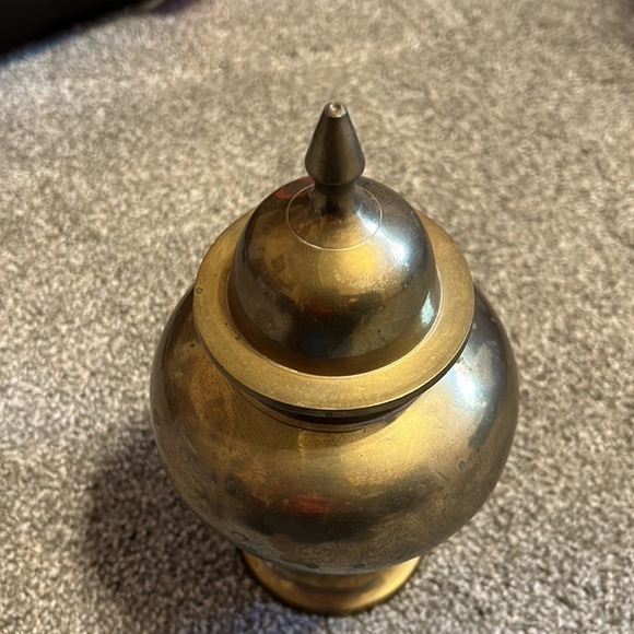 Vintage Brass Vase - Picture 2 of 4
